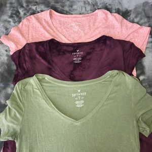 All Three V-Neck TShirts